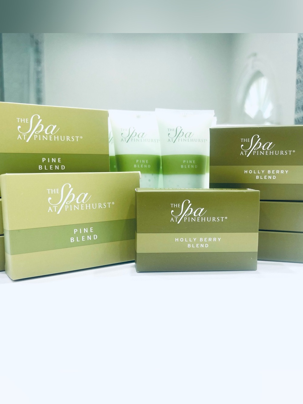 The Spa at Pinehurst Lotion & Soaps Bundle of 13 NIB